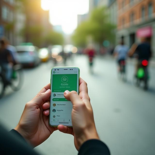 GreenRide mobile app project